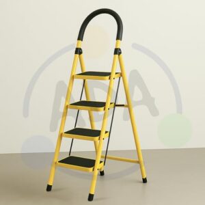 ADA Premium Foldable 4 Step Ladder for Home Use, Anti-Skid
