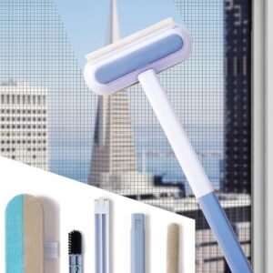 Multifunctional Screen Brush 4 in 1 Mesh Cleaning Brush with