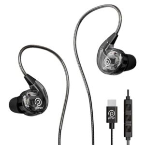 pTron Boom Play X2 In Ear Type C Wired Headphones With Mic,