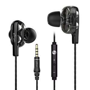 pTron Boom Ultima V2 Dual Driver, in Ear Gaming Wired