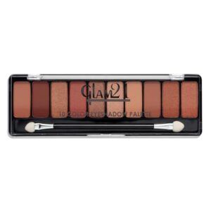 Glam21 Mystique 10 Color Eyeshadow Palette |Long-Lasting |