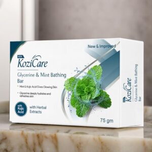 Kozicare Kojic Acid Soap & Glutathione Soap | Glycerin Mint