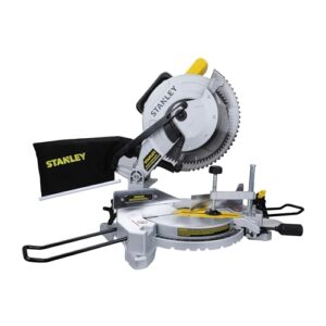 STANLEY SM16-IN 1650W 10" Compound Mitre Saw (Yellow and