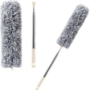 UCRAVO 2025 Upgraded Fan Cleaning Mop Microfiber Duster with