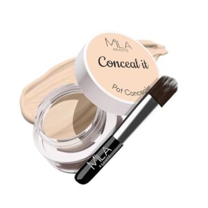 Mila Beauté Conceal It Pot Concealerwith Brush | Enriched