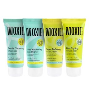 Moxie Beauty Curly Travel Routine Set | Boosts Curl