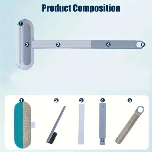 Multifunctional Screen Brush 4 in 1 Mesh Cleaning Brush with - Image 7