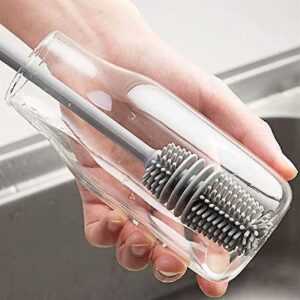 Raxon Innovation Long Handle Silicone Bottle Cleaner Brush