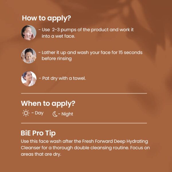 BiE Vin Rouge - Renewing Face Wash for Sensitive Skin, Oily - Image 5