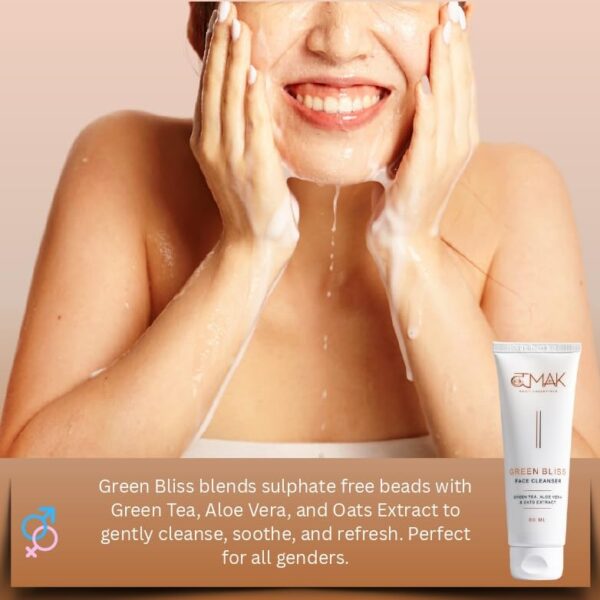 Damak Daily Essentials - Face Wash - Green Bliss Face - Image 4