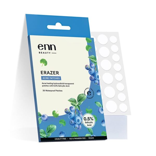 ENN Beauty Erazer Acne Pimple Patches|36 Waterproof