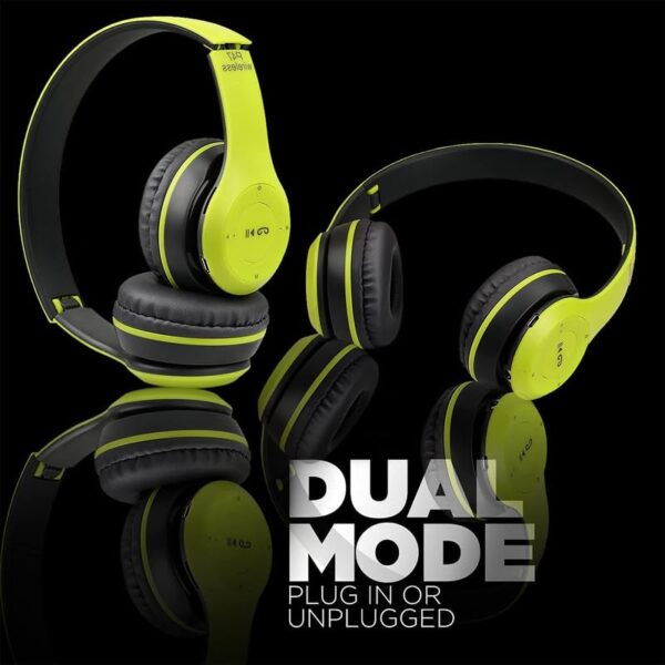 icall P47 Gaming Over Ear Wireless Bluetooth Headphones with - Image 5