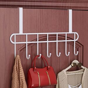 Everline Multi - Functional Steel Over The Door Hook Hanger