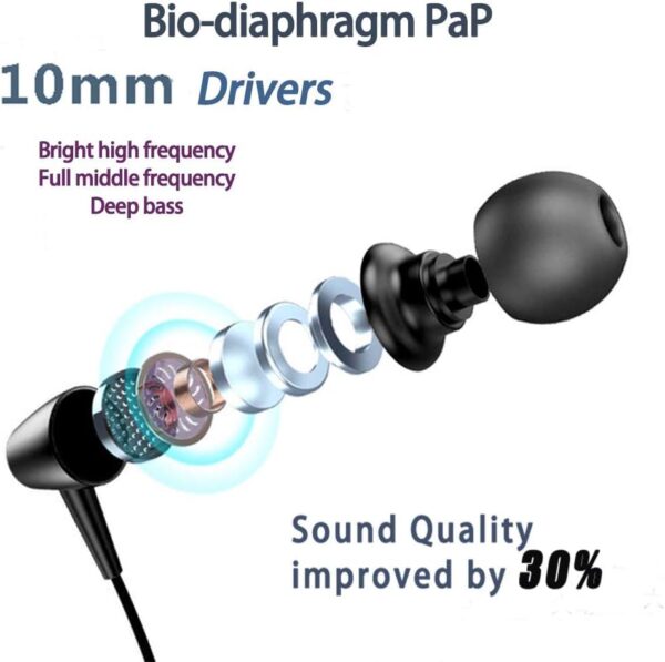 AUDIFY Bluetooth Neckband 5.1 Wireless Headphones with Mic, - Image 6