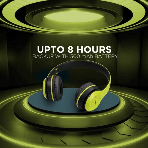 icall P47 Gaming Over Ear Wireless Bluetooth Headphones with - Image 8