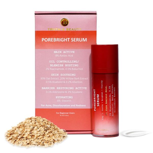 Truth And Beauty Porebright Serum (8%) with Azelaic Acid &