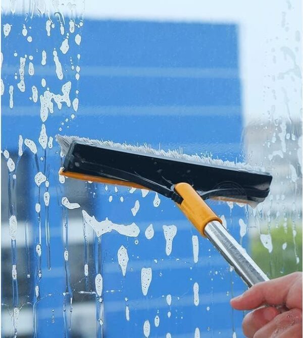 VYOOx Toilet Cleaning Brush with Wiper Tiles Cleaning - Image 2