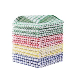 Egles Kitchen Dishcloths 12pcs 11x12 Inches Bulk Cotton
