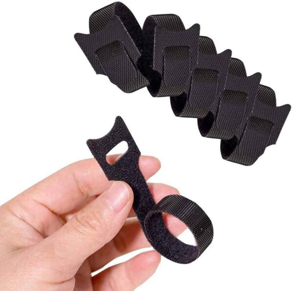 INOVERA 50 Pieces Cable Organizer Hook & Loop Tape - - Image 4