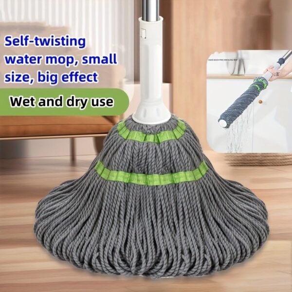 Wazdorf Microfiber Floor Cleaner, Self-Twisting Mop with - Image 5