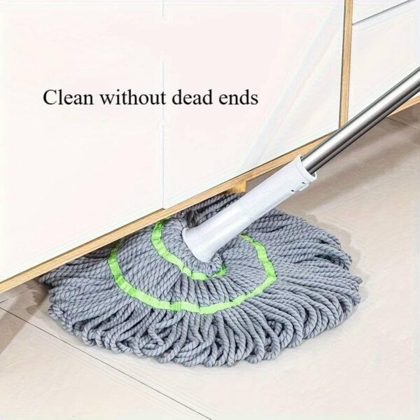 Wazdorf Microfiber Floor Cleaner, Self-Twisting Mop with - Image 2
