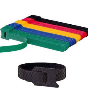 INOVERA 50 Pieces Cable Organizer Hook & Loop Tape -