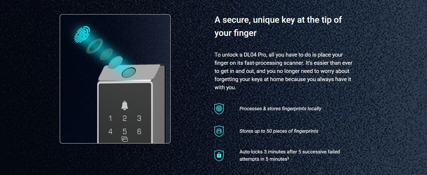 Fingerprint Unlocking