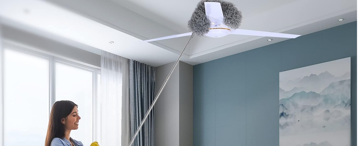 2024 Upgraded Fan Cleaning Mop