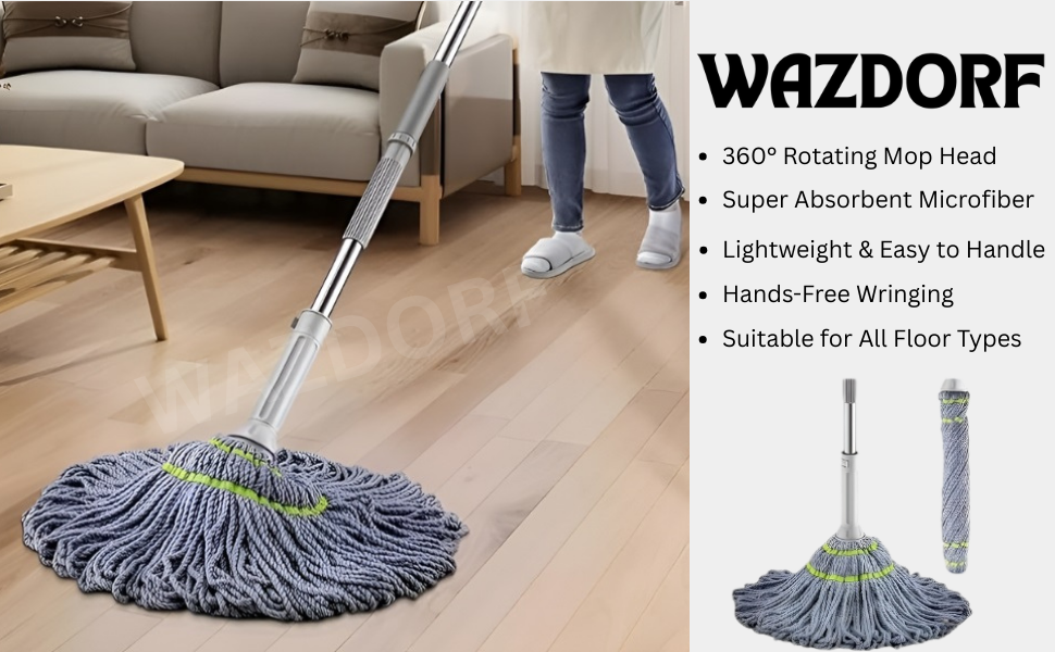 floor cleaning mop for home spin mop stick floor mop