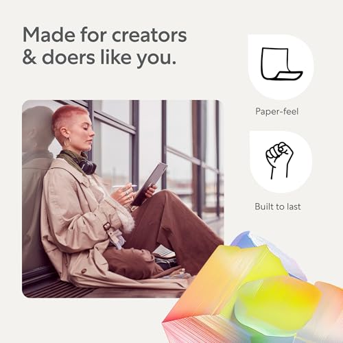 PaperLike 2.1 (2 Pieces) for iPad A16 (11 Inch, 2025) & iPad 10th Gen (10.9 Inch, 2022) for an authentic paper-feel, Transparent Matte Pet Screen Protector For Notetaking And Drawing Like On Paper 5 PaperLike 2.1 (2 Pieces) for iPad A16 (11 Inch, 2025) & iPad 10th Gen (10.9 Inch, 2022) for an authentic paper-feel, Transparent Matte Pet Screen Protector For Notetaking And Drawing Like On Paper - Image 5