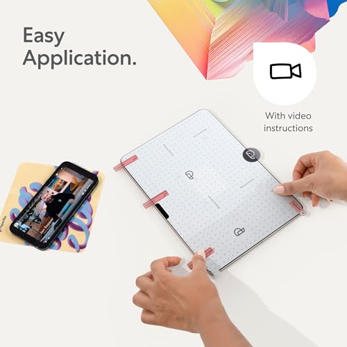 PaperLike 2.1 (2 Pieces) for iPad A16 (11 Inch, 2025) & iPad 10th Gen (10.9 Inch, 2022) for an authentic paper-feel, Transparent Matte Pet Screen Protector For Notetaking And Drawing Like On Paper 6 PaperLike 2.1 (2 Pieces) for iPad A16 (11 Inch, 2025) & iPad 10th Gen (10.9 Inch, 2022) for an authentic paper-feel, Transparent Matte Pet Screen Protector For Notetaking And Drawing Like On Paper - Image 6